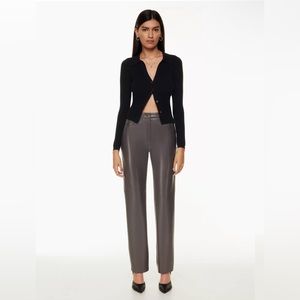 NWT Aritzia Melina Pant / Peppercorn Grey / 6T